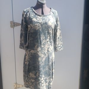 Sandwich sweater dress